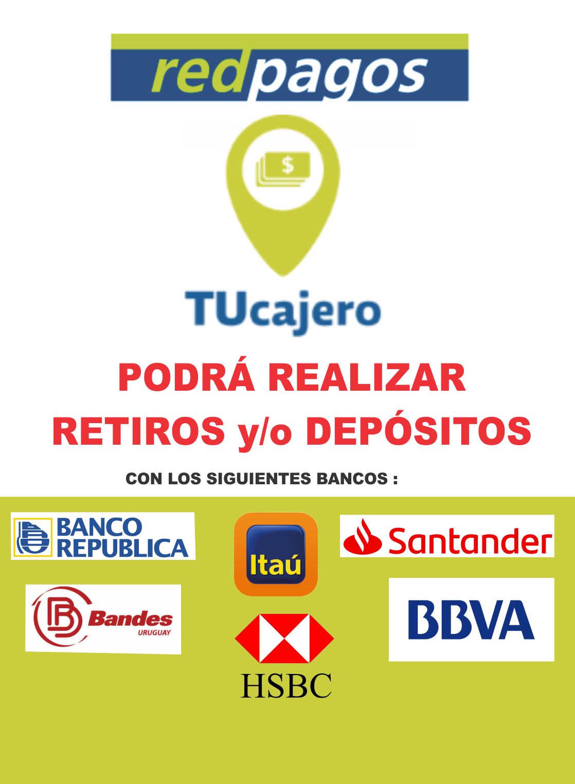 NUEVO SERVICIO - TU CAJERO